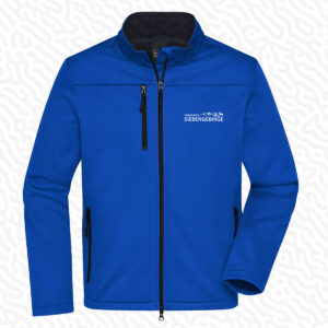 Softshell Jacke Herren - Tierschutz Siebengebirge - mit Druck in vielen verschiedenen Farben