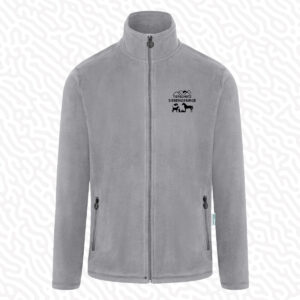 Fleece Jacke Herren - Tierschutz Siebengebirge - mit Stick in vielen verschiedenen Farben